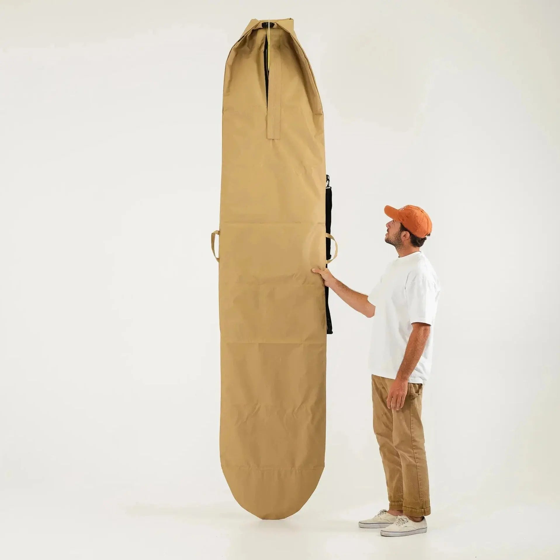 FARO Canvas Surfboard Bag (tan color) Faro Board Bags