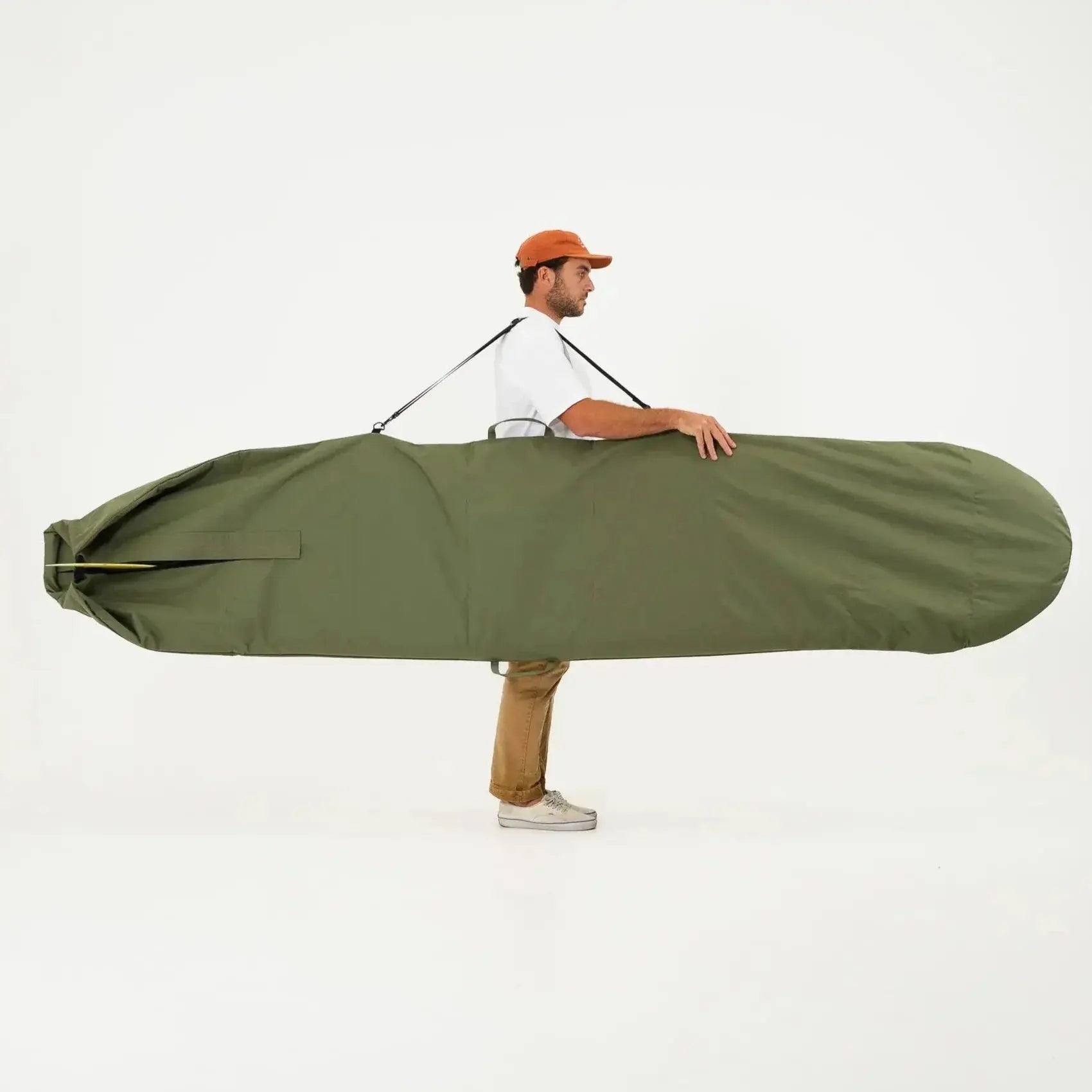 FARO Canvas Surfboard Bag (olive color) Faro Board Bags
