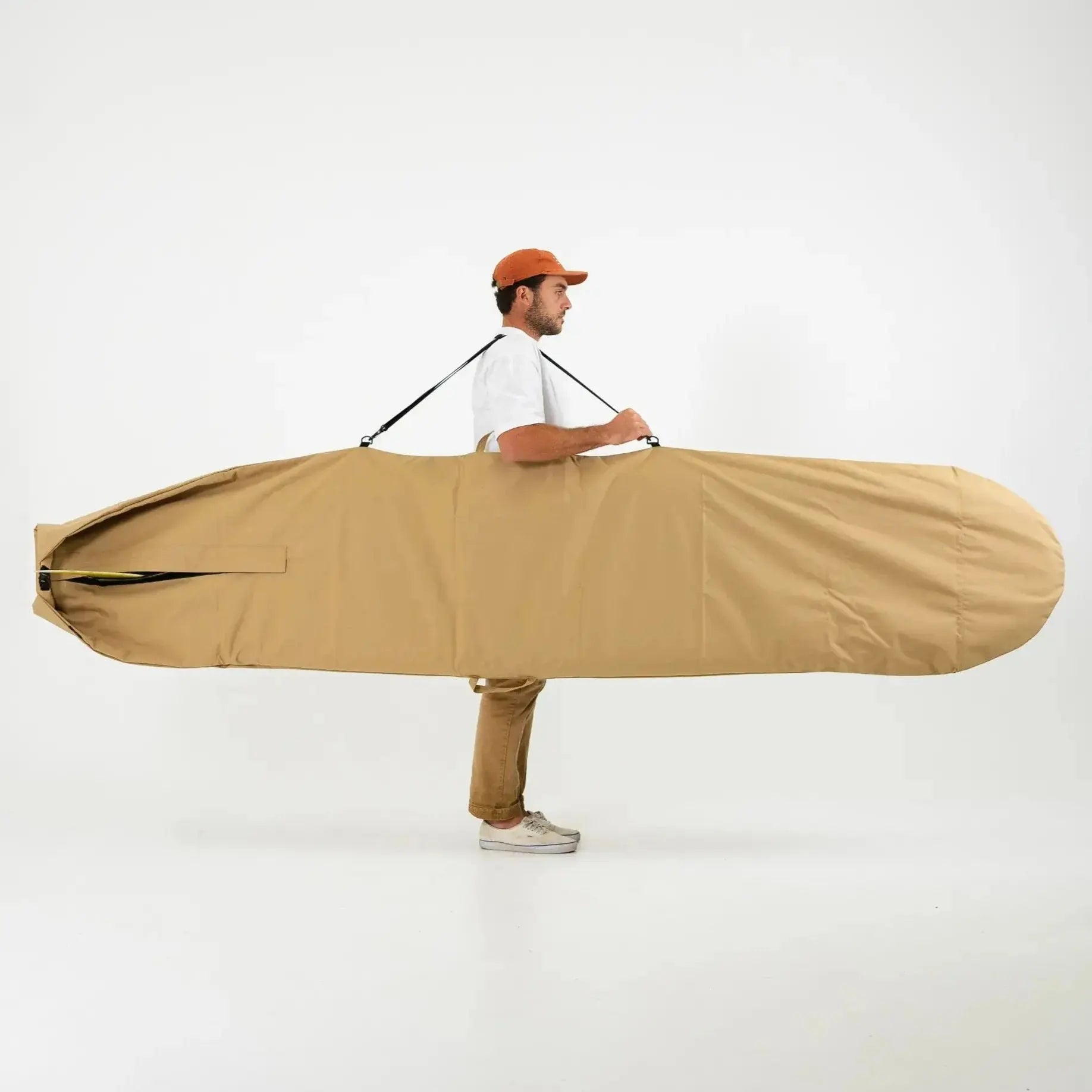 FARO Canvas Surfboard Bag (tan color) Faro Board Bags