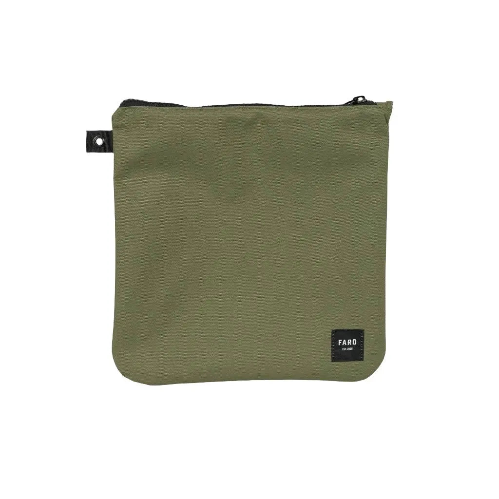 FARO Surfboard Fin Wallet Fin Case (olive color) Faro Board Bags