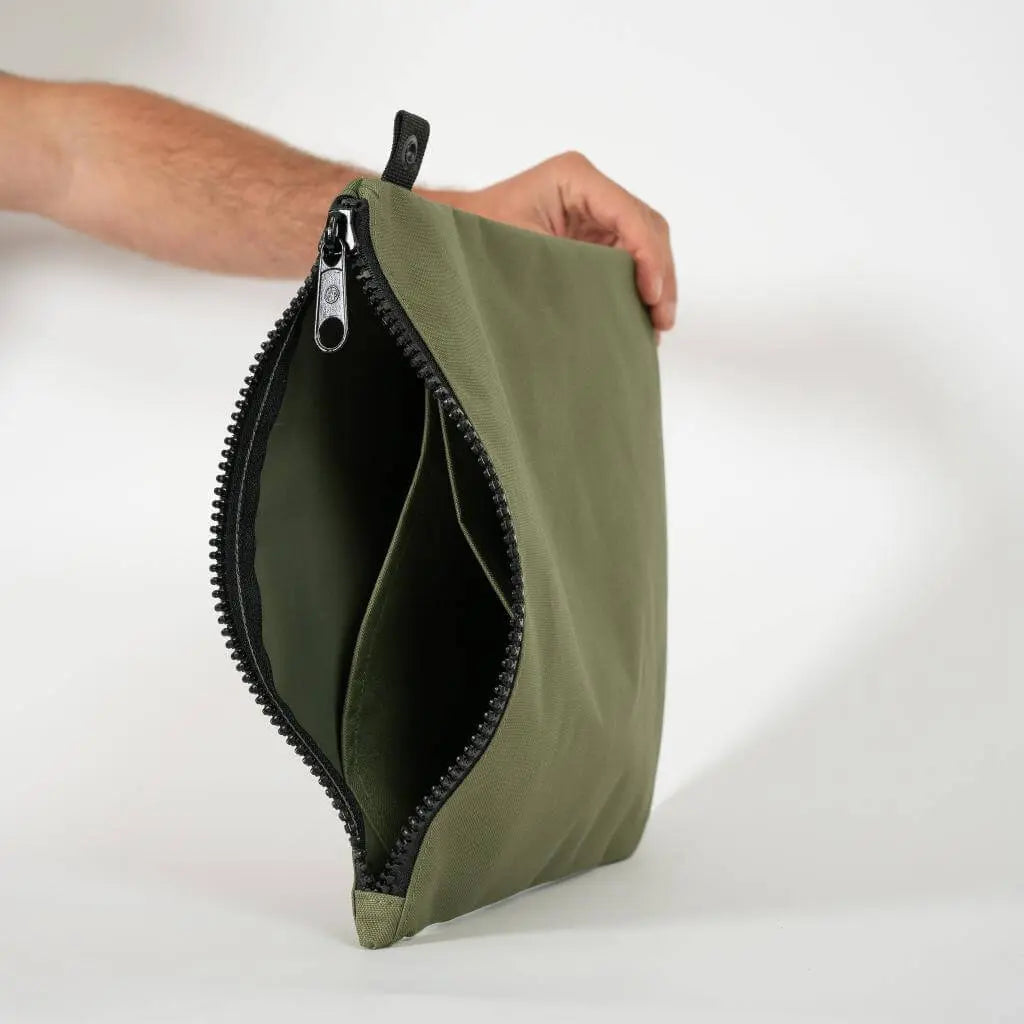 FARO Surfboard Fin Wallet Fin Case (olive color) Faro Board Bags