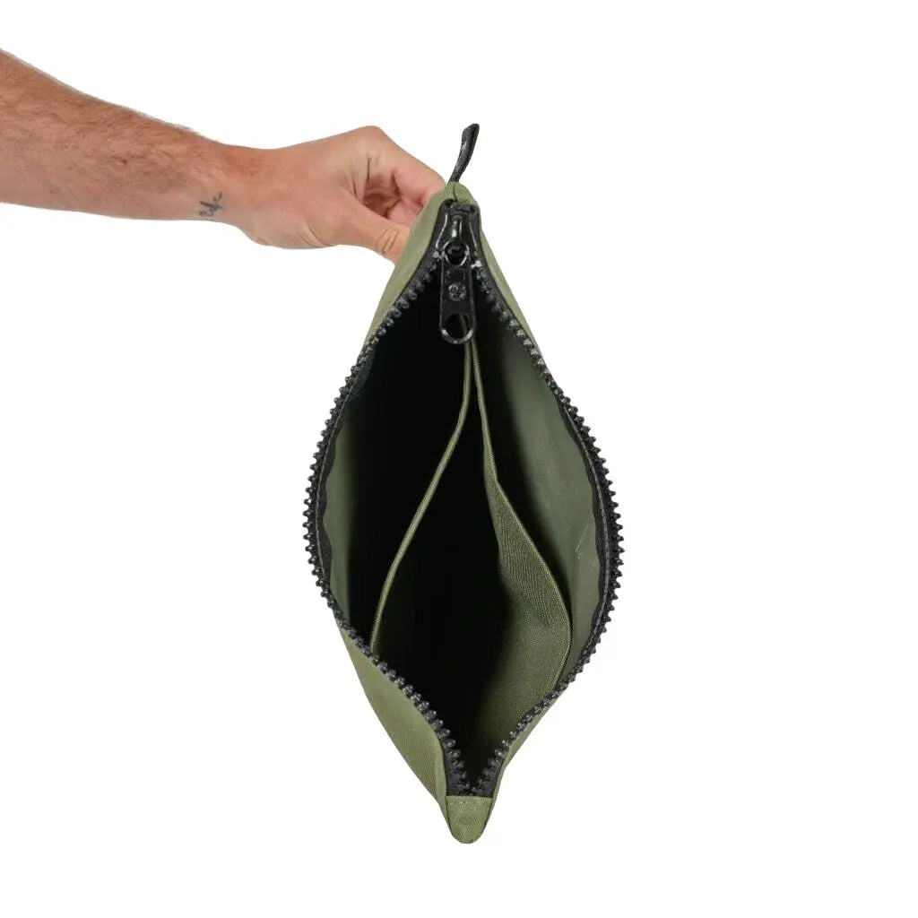 FARO Surfboard Fin Wallet Fin Case (olive color) Faro Board Bags