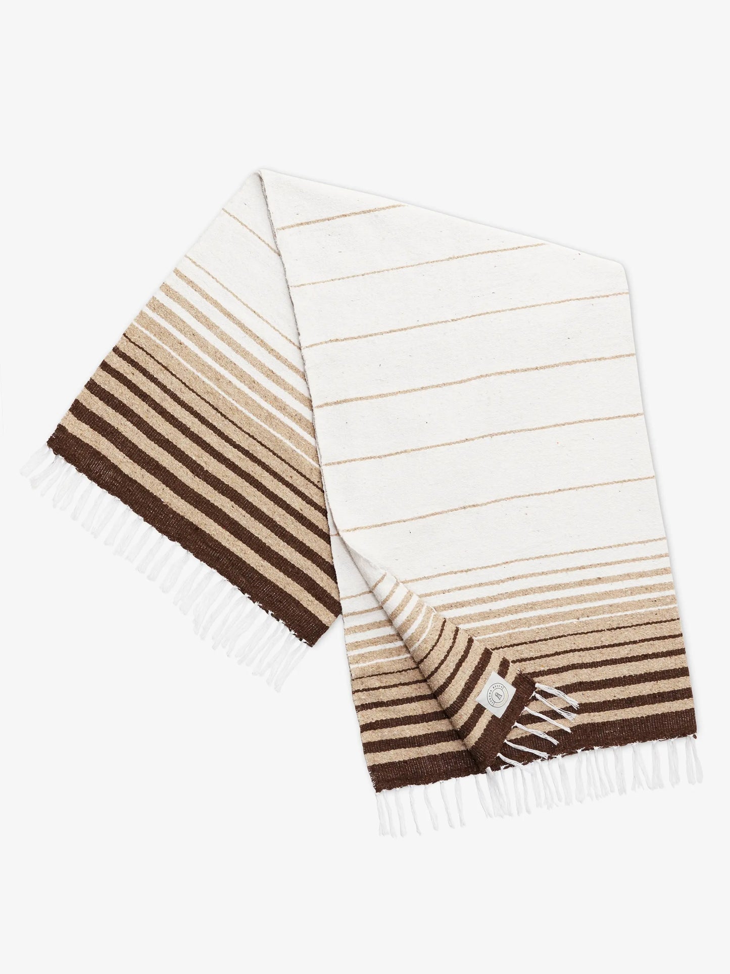 Mocha Tulum Mexican Blanket Laguna Beach Textile Company