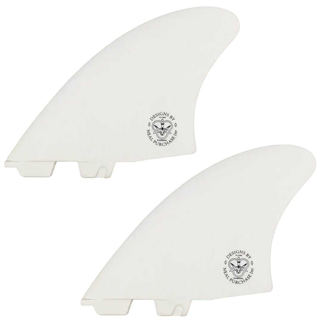 NPJ Keel Fin Twin Set Flying Diamonds of California