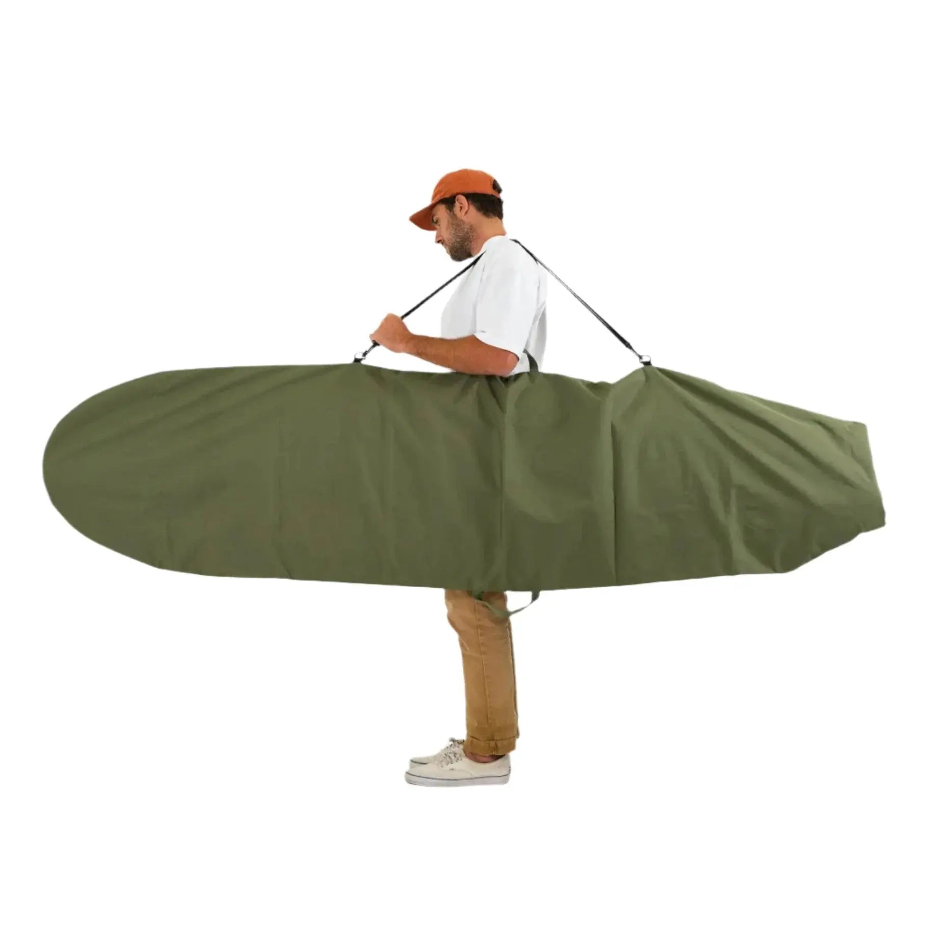 FARO Canvas Surfboard Bag (olive color) Faro Board Bags