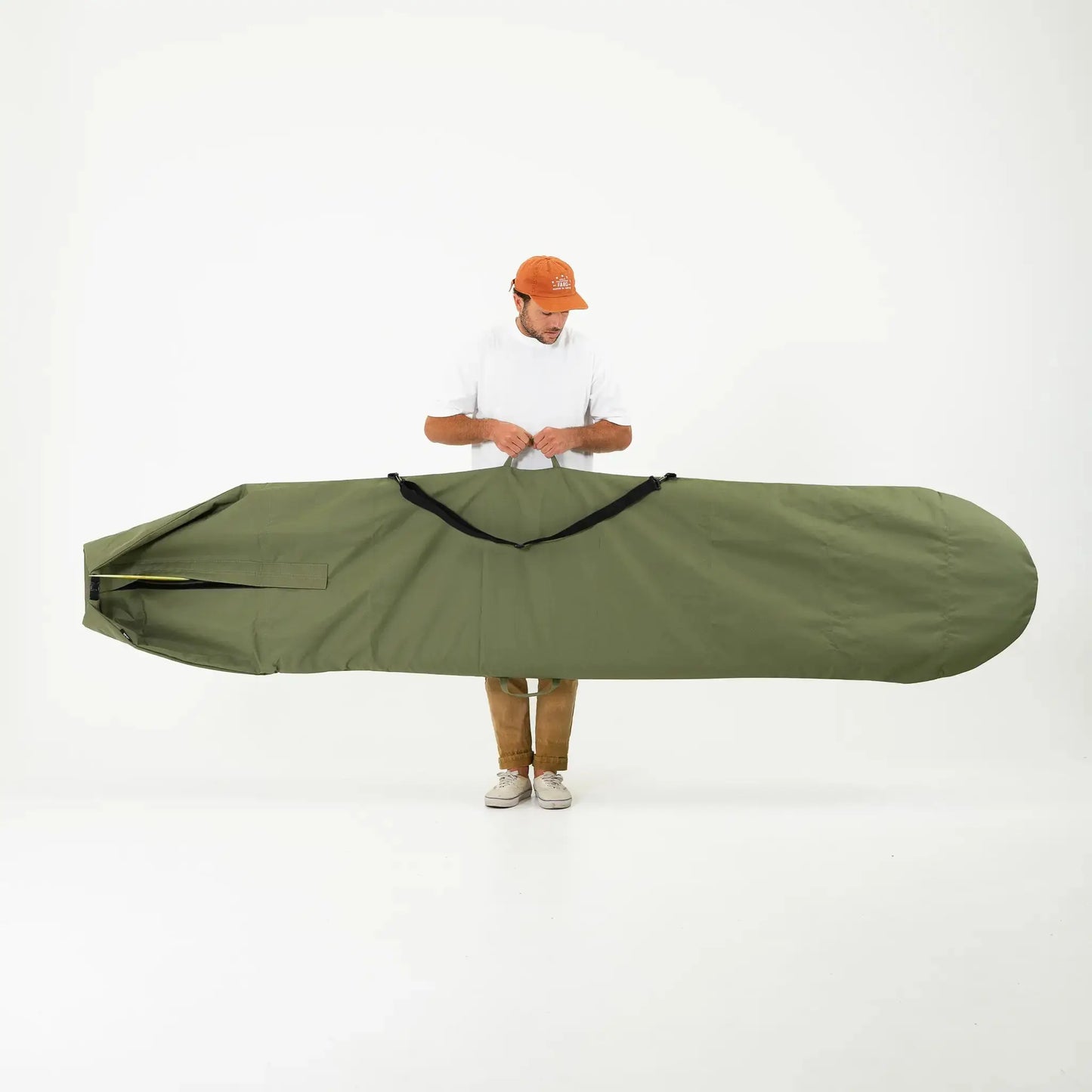 FARO Canvas Surfboard Bag (olive color) Faro Board Bags