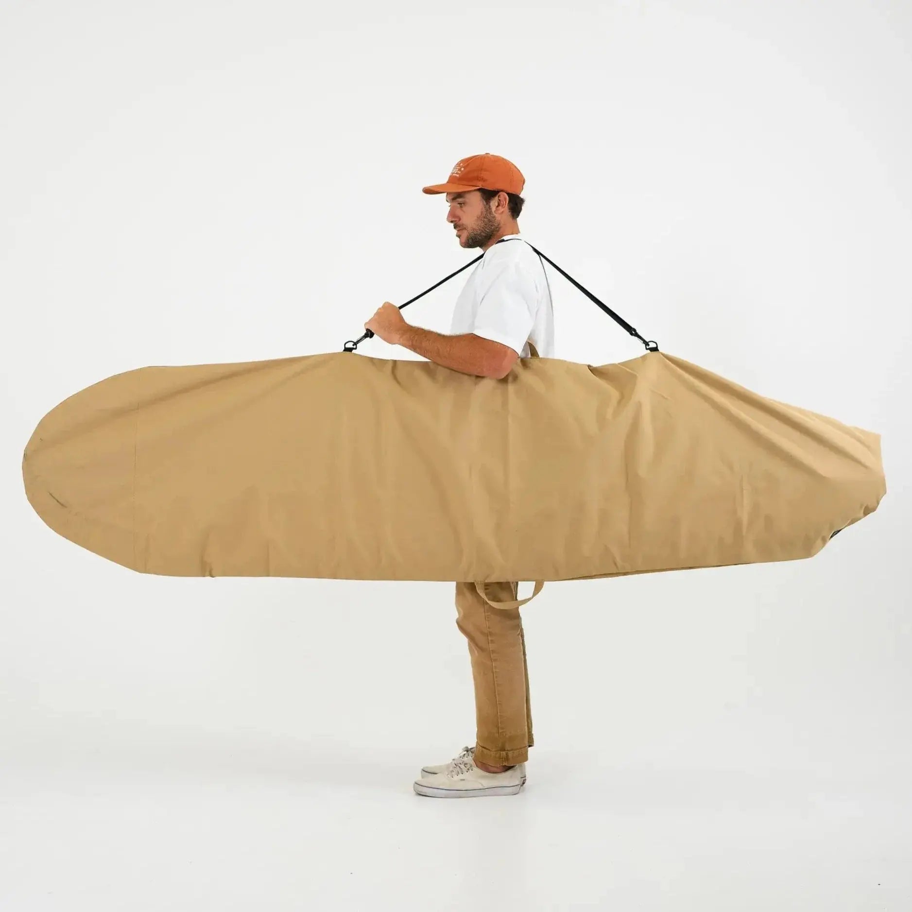 FARO Canvas Surfboard Bag (tan color) Faro Board Bags