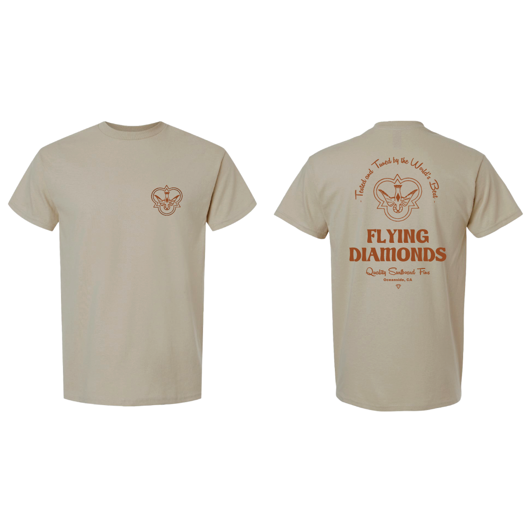 Tshirt - Tested & Tuned - Sand