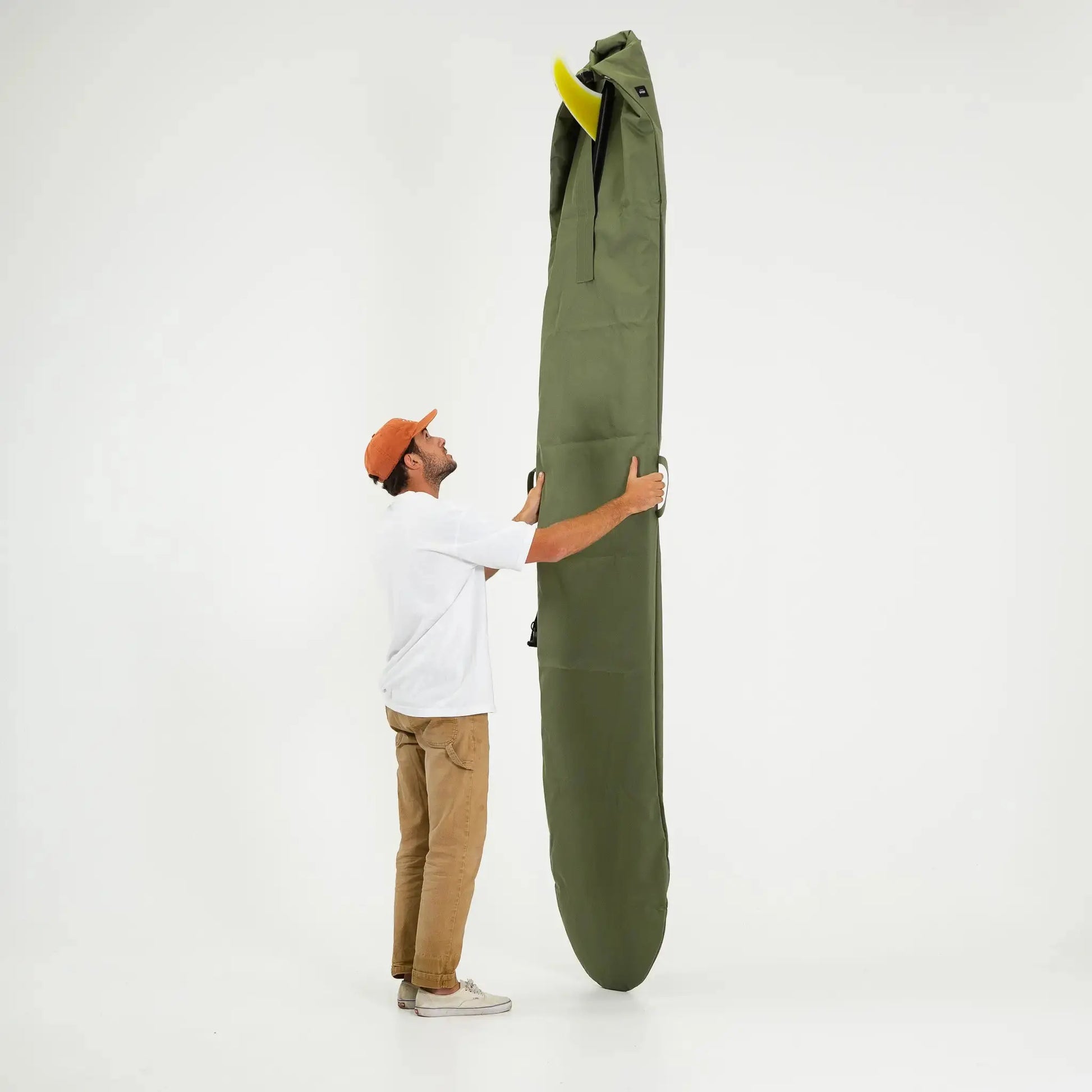 FARO Canvas Surfboard Bag (olive color) Faro Board Bags