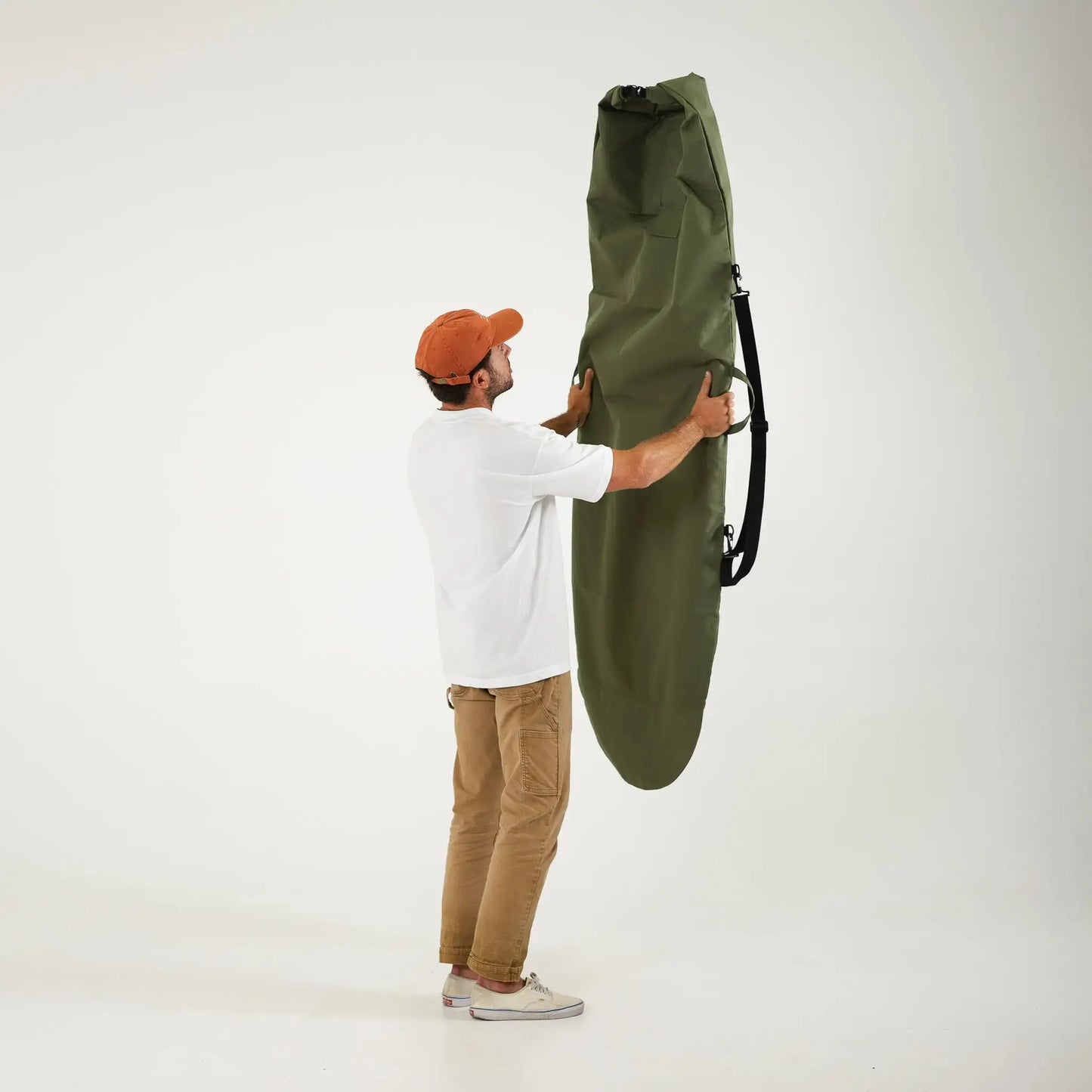 FARO Canvas Surfboard Bag (olive color) Faro Board Bags