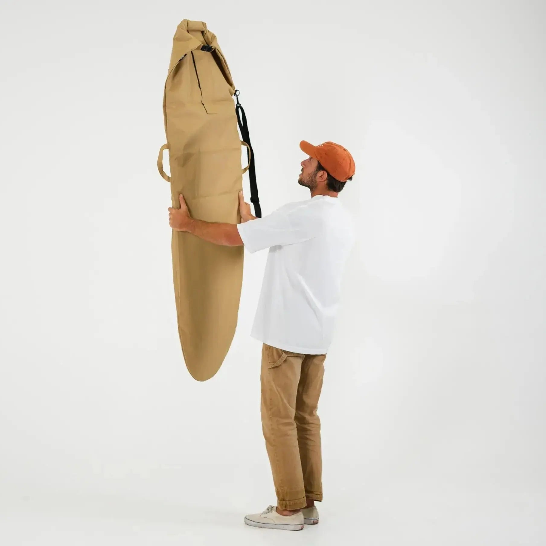 FARO Canvas Surfboard Bag (tan color) Faro Board Bags