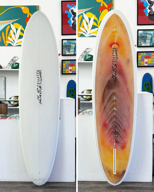 6'6.5" Alex Knost Performance Egg Brown Microwave Television