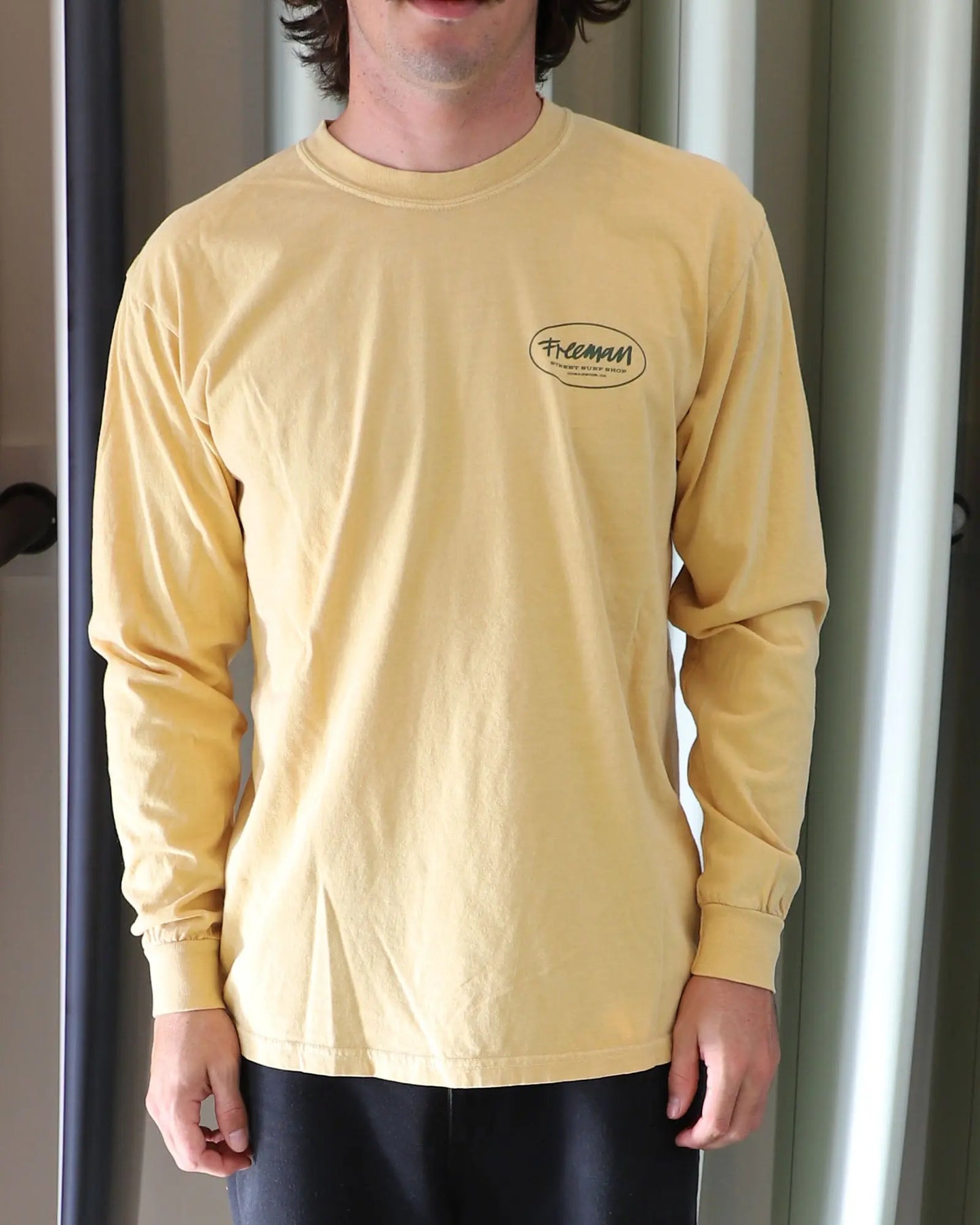 Freeman Oval Long Sleeve T-Shirt - CC Freeman St. Surf Shop