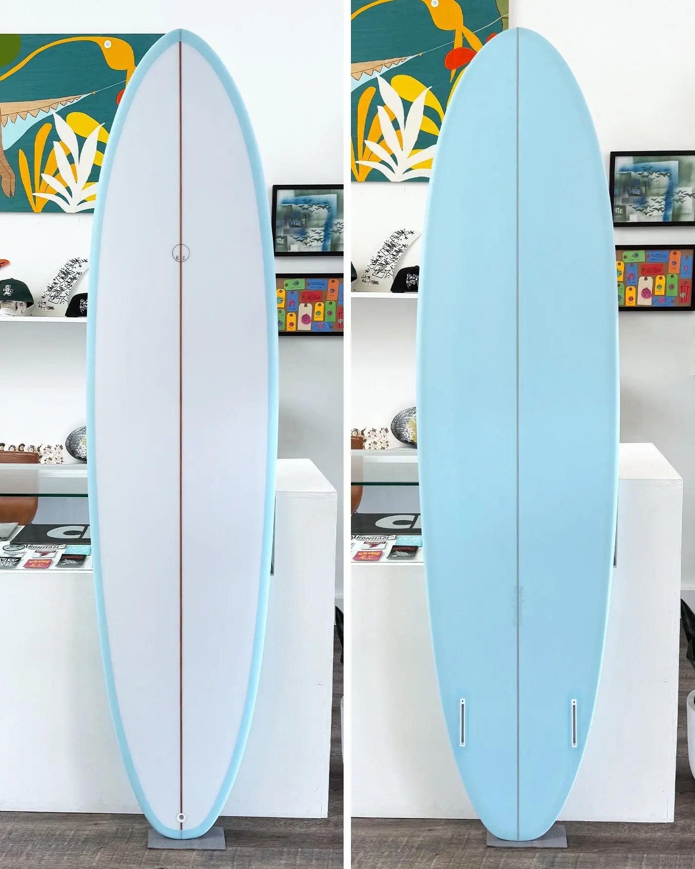 7'3" Robin Stockwell Rounded Squash Twin - #151 Robin Stockwell