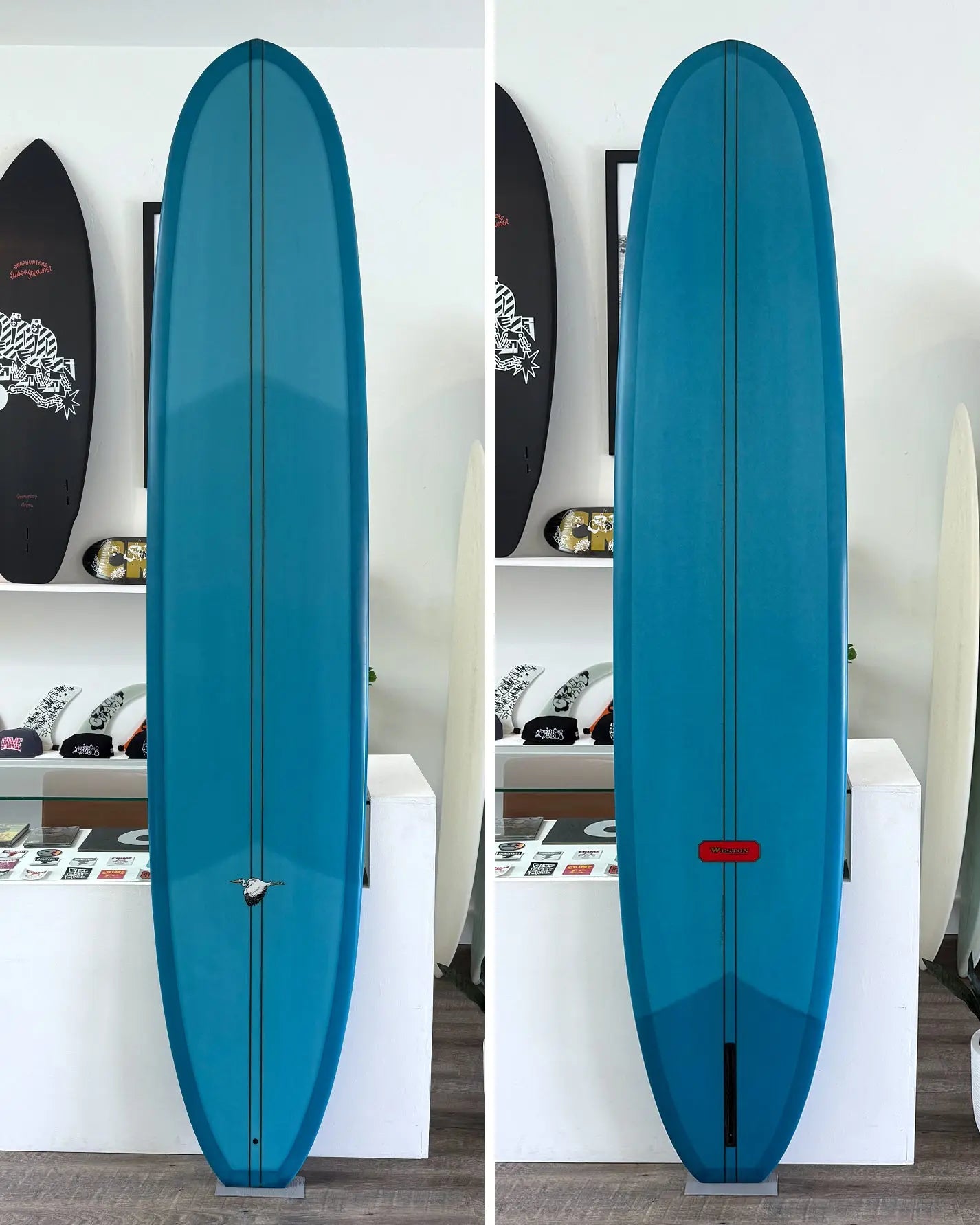 9'6" Axis Model - Marine Blue - Used Weston Surfboards