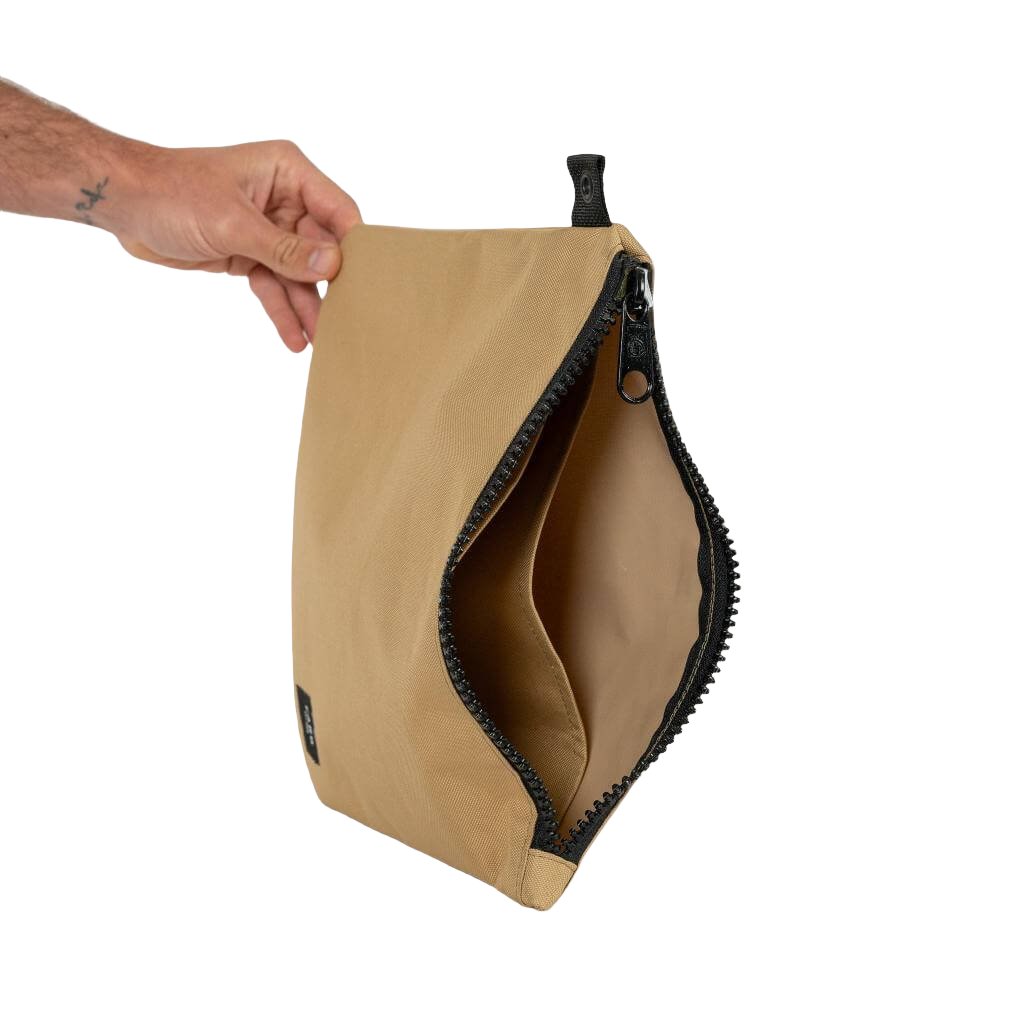 FARO Surfboard Fin Wallet Fin Case (tan color)