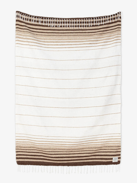 Mocha Tulum Mexican Blanket Laguna Beach Textile Company