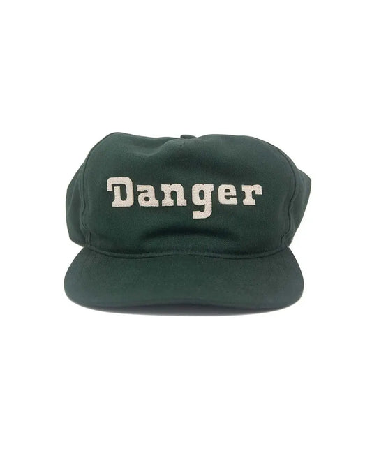 Danger Dk. Green Snapback Hat - Freeman Street Shop