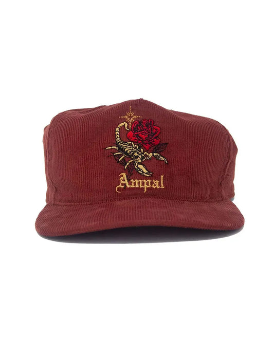 Scorpio Cord Strapback Hat The Ampal Creative