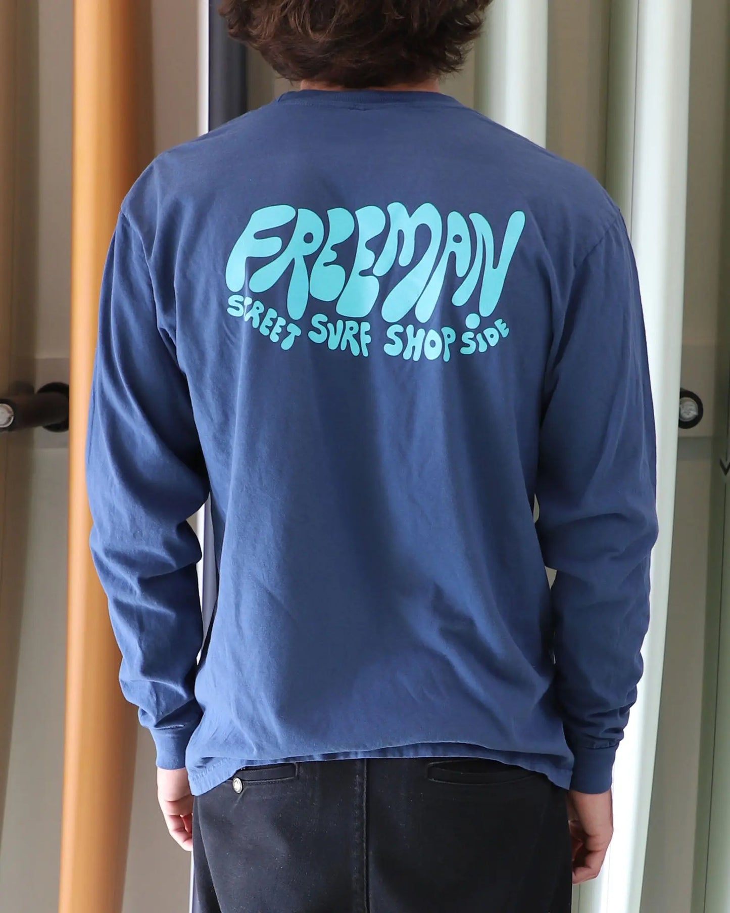 Freeman x Andy Davis - O Side Long Sleeve Tee Freeman St. Surf Shop