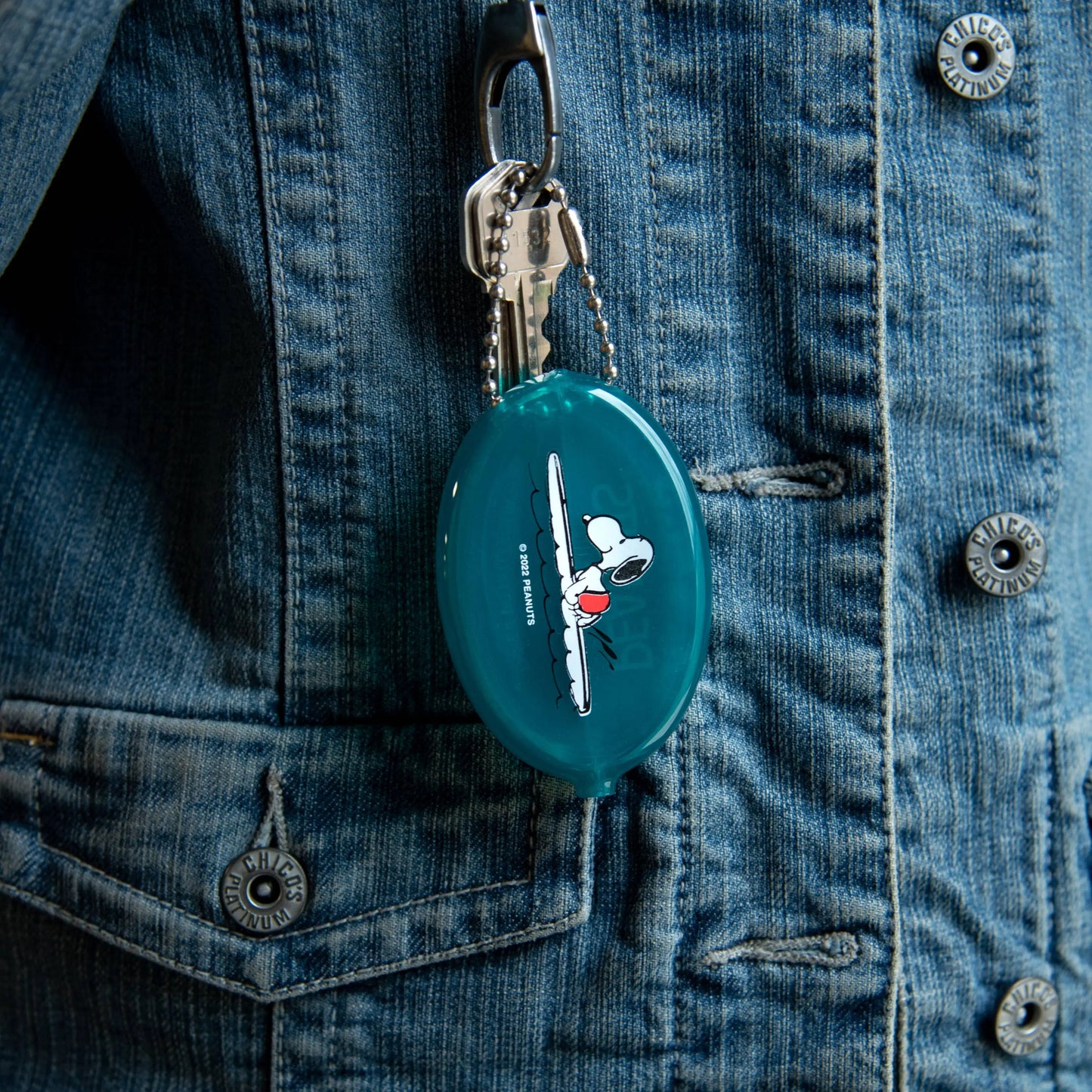 3P4 x Peanuts® - Snoopy Surf Coin Pouch Three Potato Four