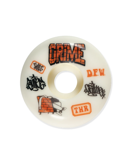 CRIME OCTAGONS 56MM Skate Wheels Surf Crime