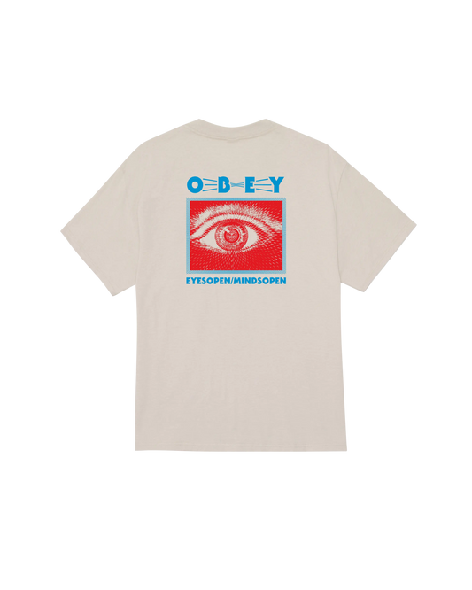 OBEY EYES OPEN MINDS OPEN SS TEE OBEY Clothing