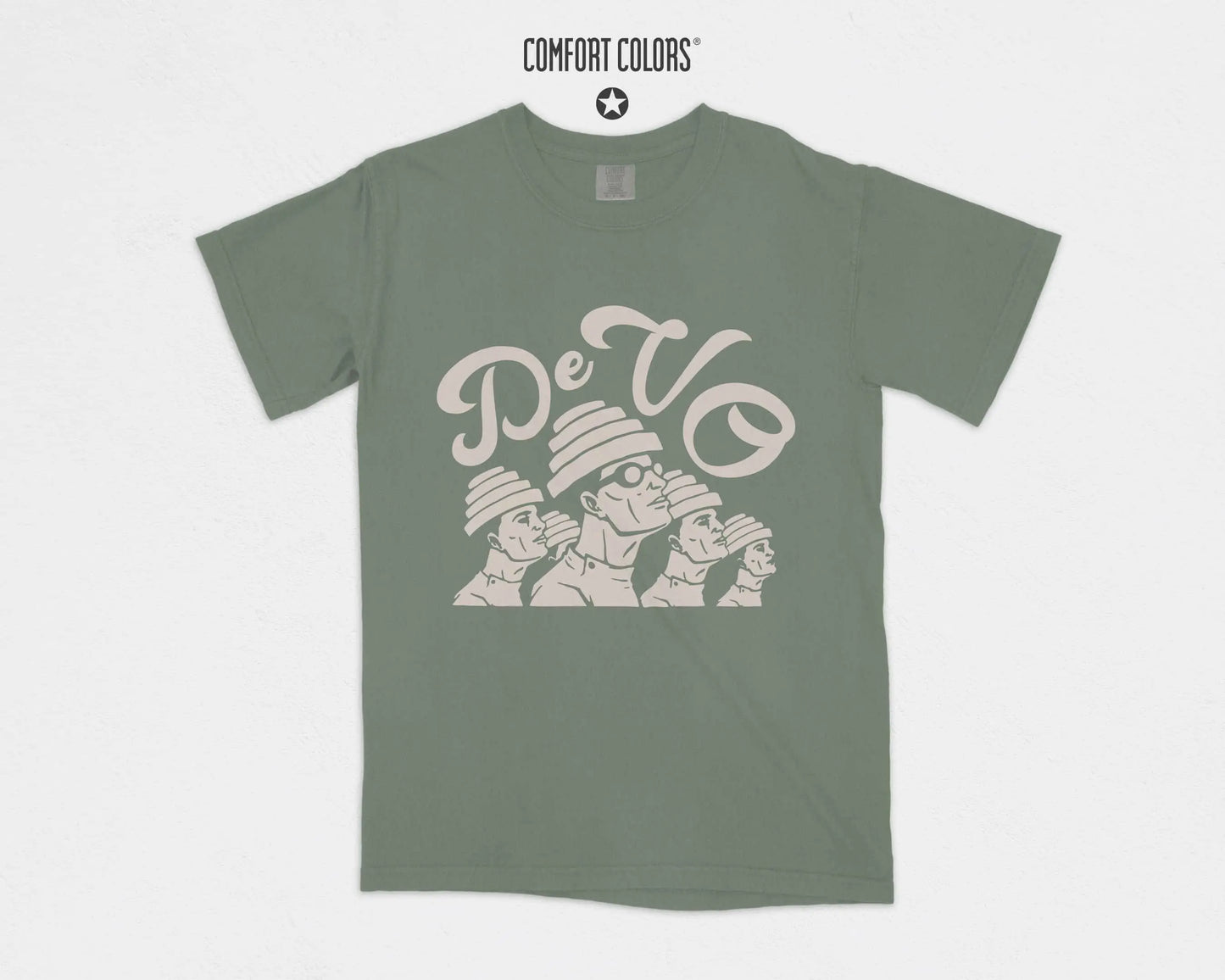 Vintage Devo Punk Summer Streetwear Tee TheKingShirt