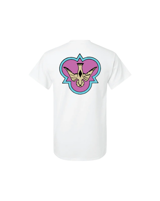 Tshirt White 60's Logo
