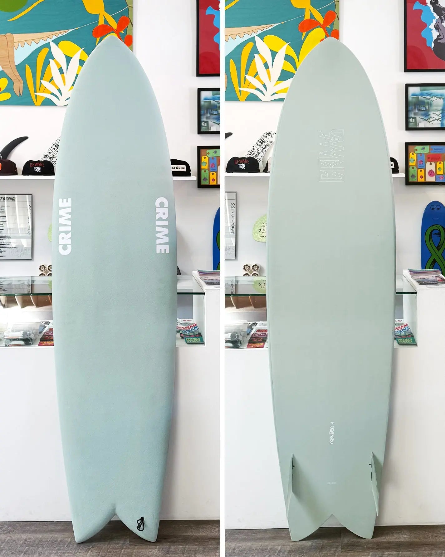 7'0" Crime Keel Fish / Volan - Used Surf Crime