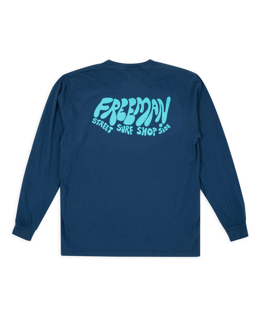 Freeman x Andy Davis - O Side Long Sleeve Tee Freeman St. Surf Shop