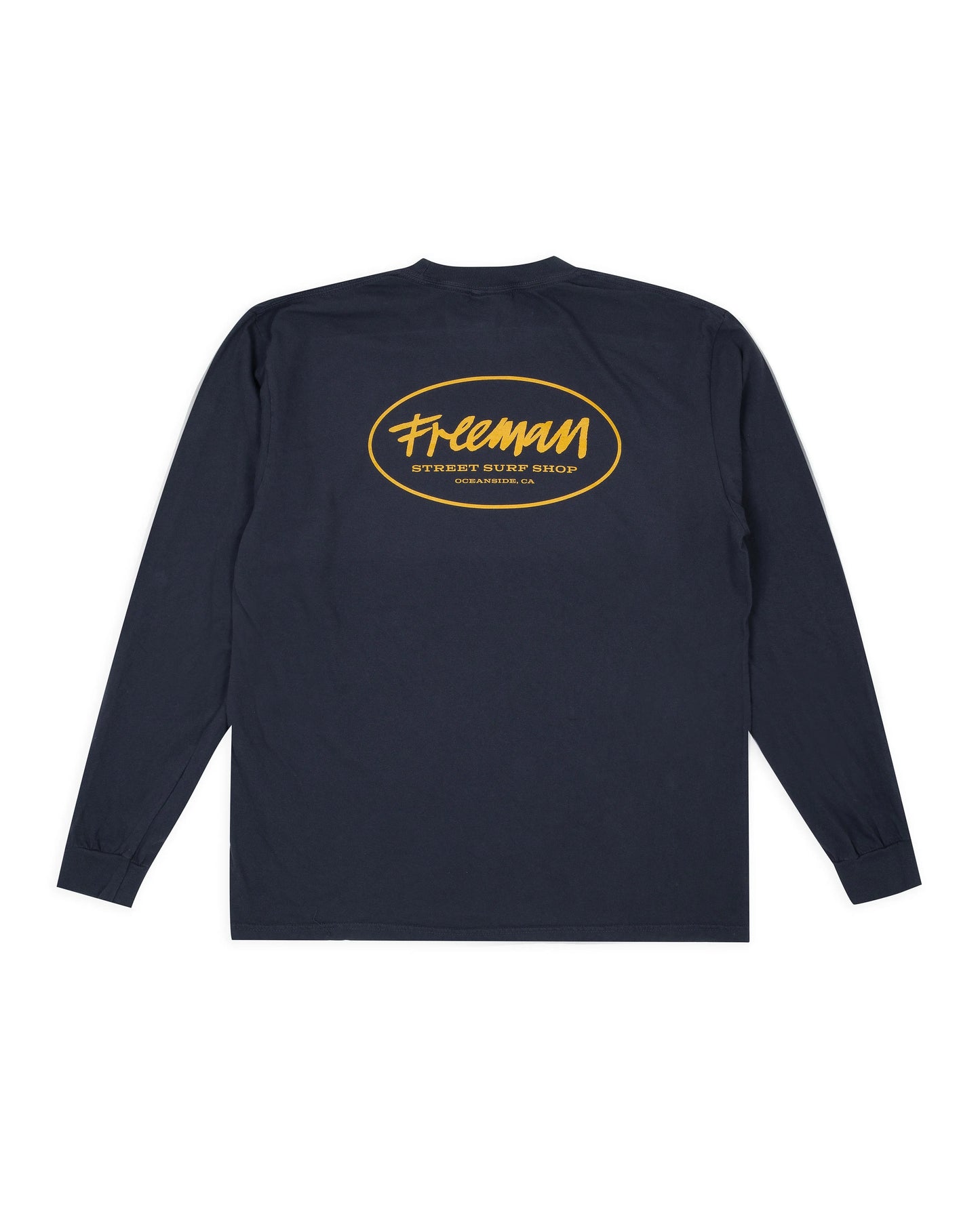 Freeman Oval Long Sleeve T-Shirt - Graphite Freeman St. Surf Shop