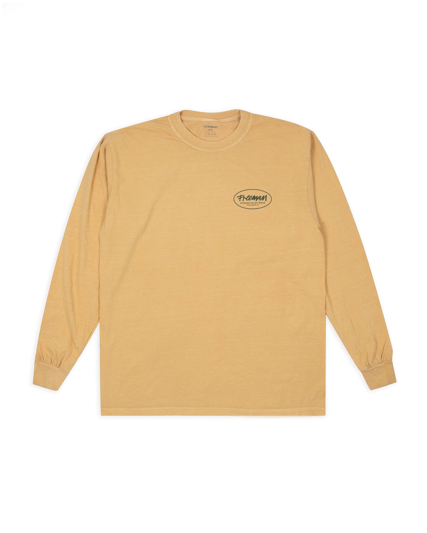 Freeman Oval Long Sleeve T-Shirt - Graphite Freeman St. Surf Shop