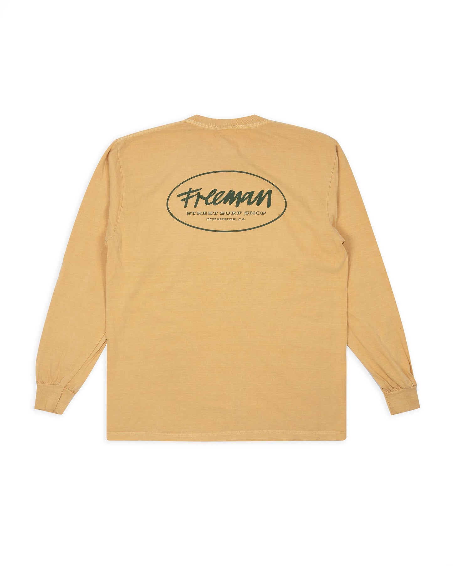 Freeman Oval Long Sleeve T-Shirt - Graphite Freeman St. Surf Shop