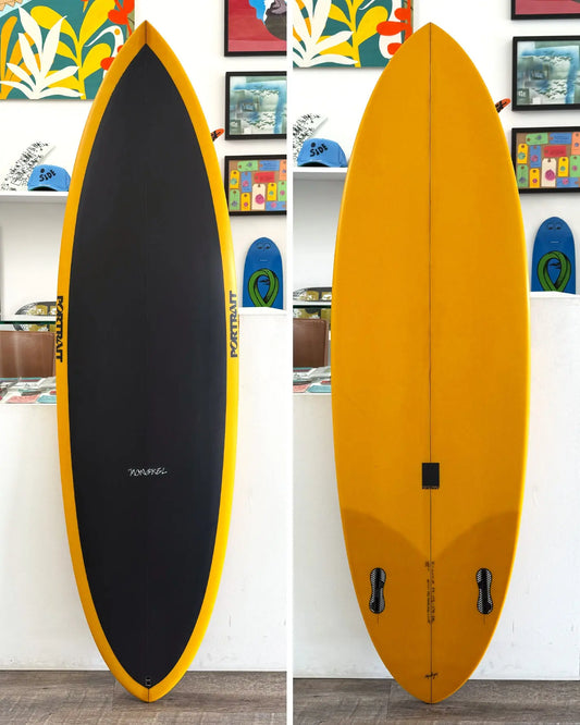 5'9" Mongrel - Black / Gold Portrait
