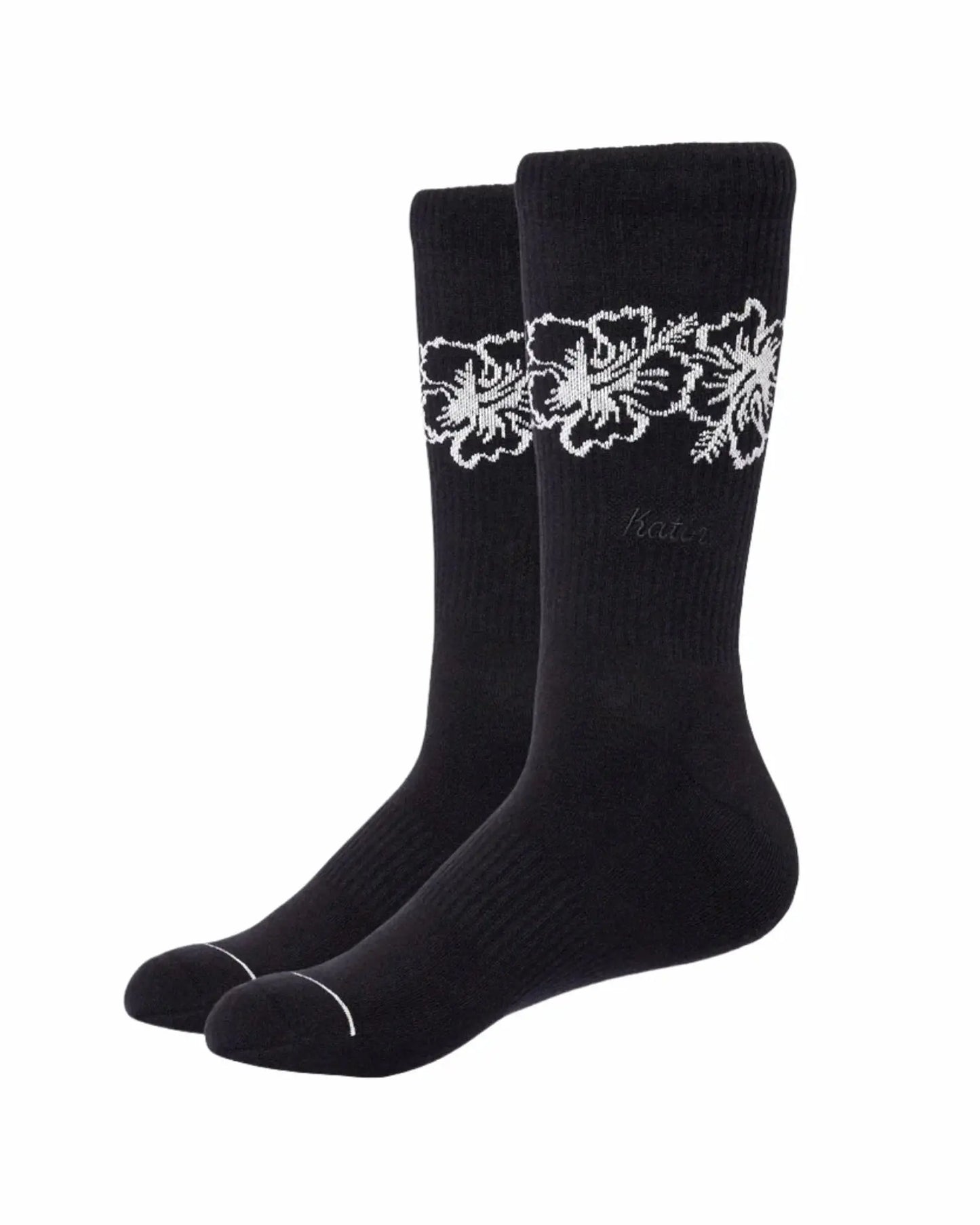 Floral Stripe Sock Katin