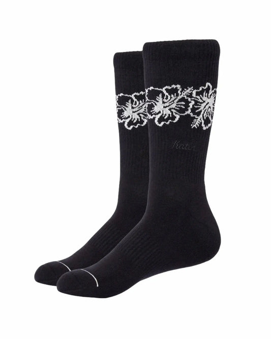 Floral Stripe Sock Katin