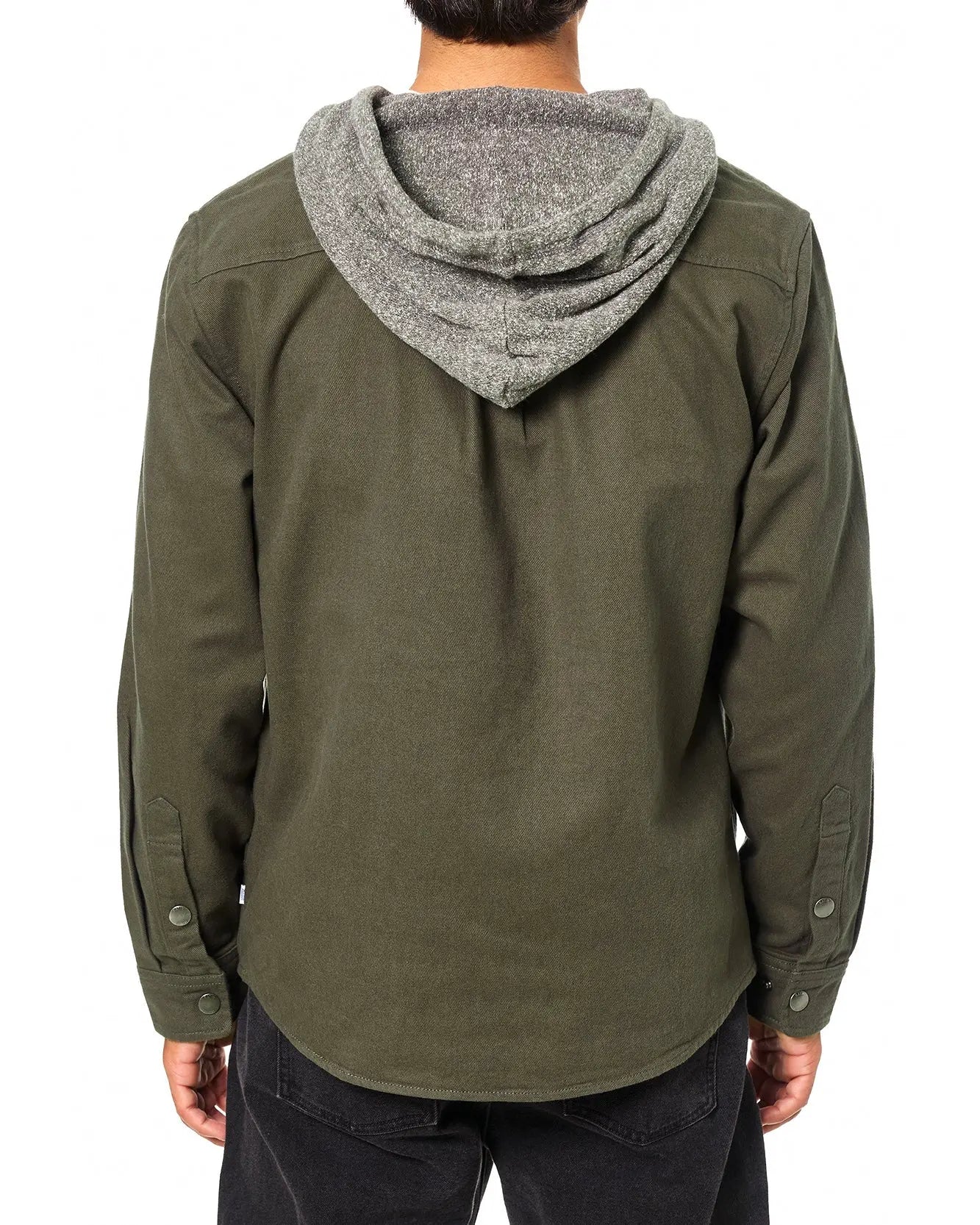 Harold Hooded Flannel Katin