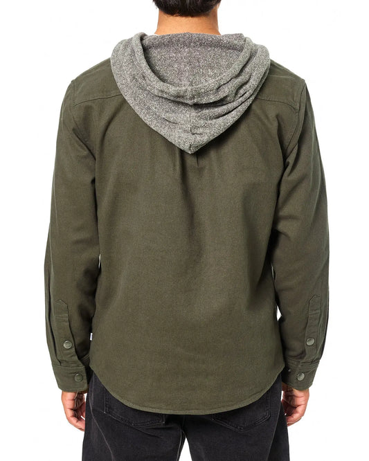 Harold Hooded Flannel Katin