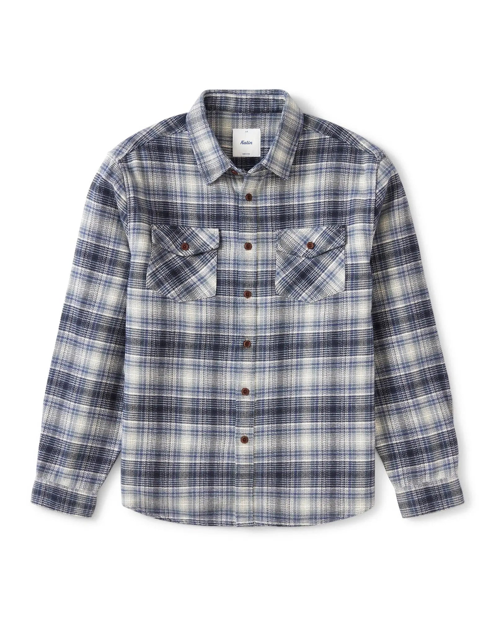 Katin Sierra Flannel Washed Blue