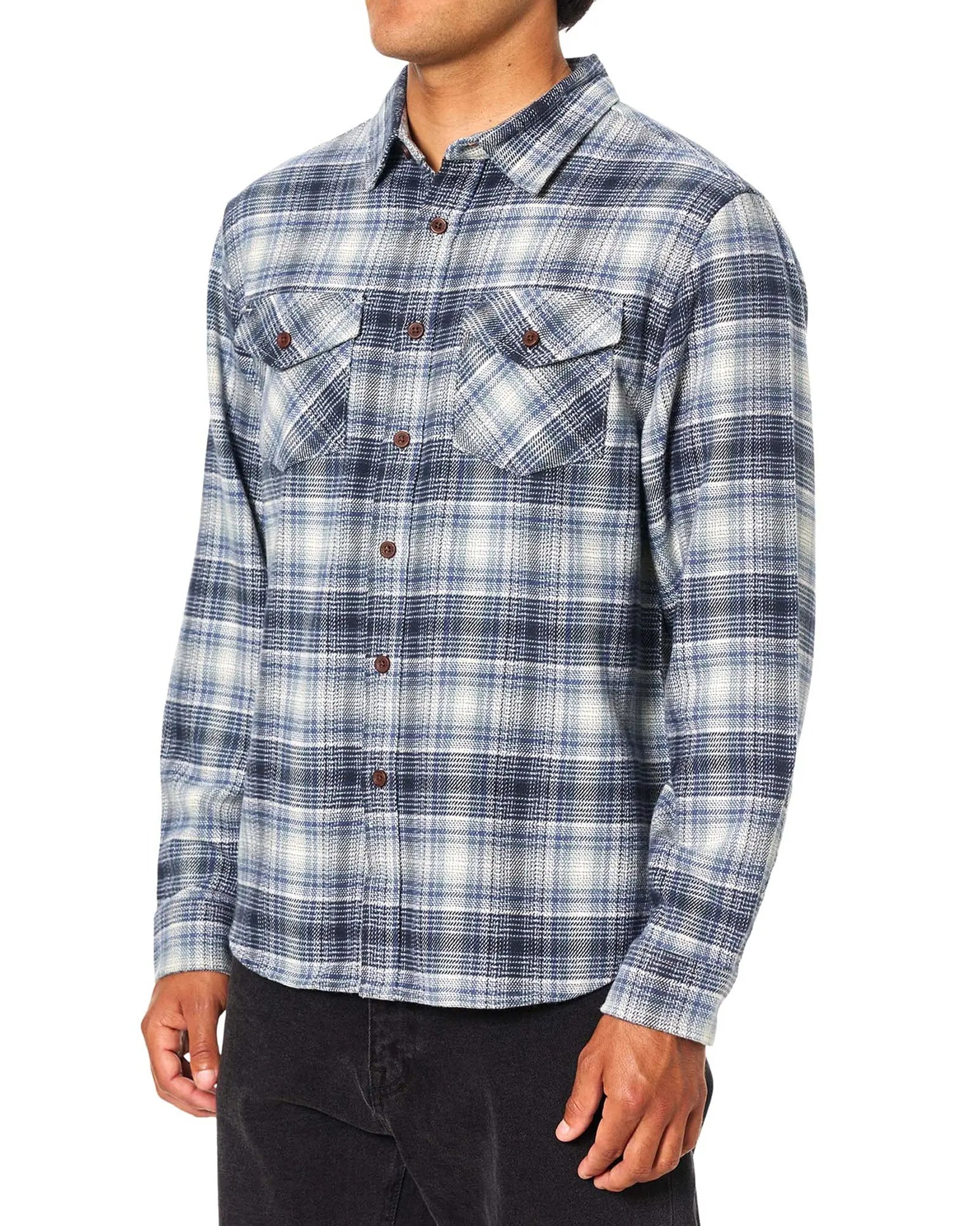Katin Sierra Flannel Washed Blue