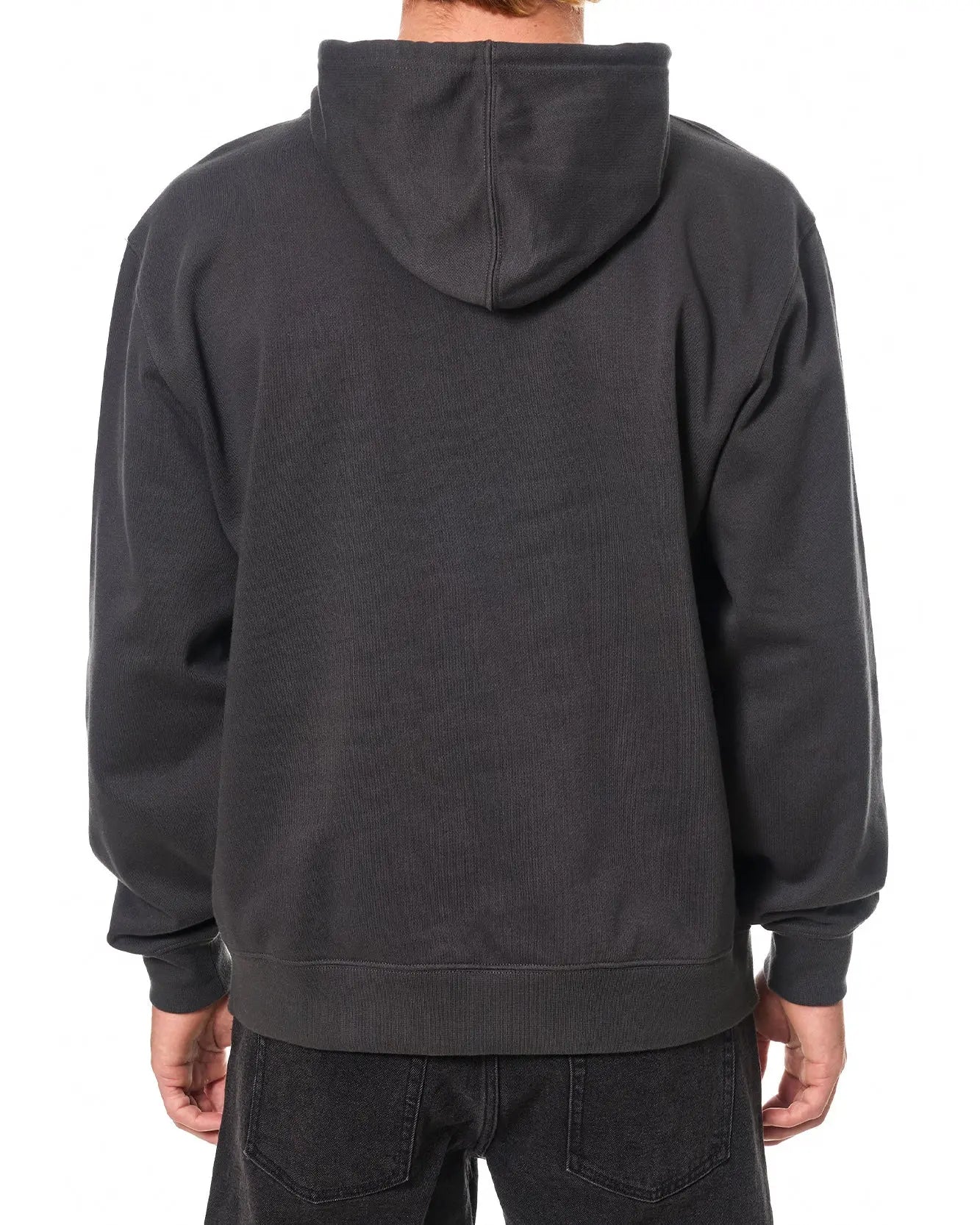 Embroidered Full Zip Hoodie Katin