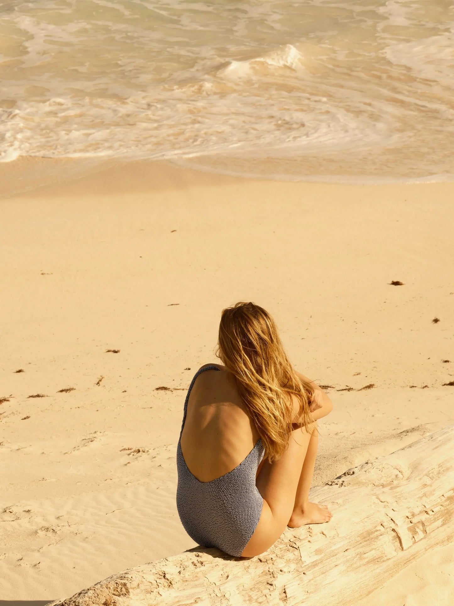 Ripple One Piece - Blue Static Mollusk