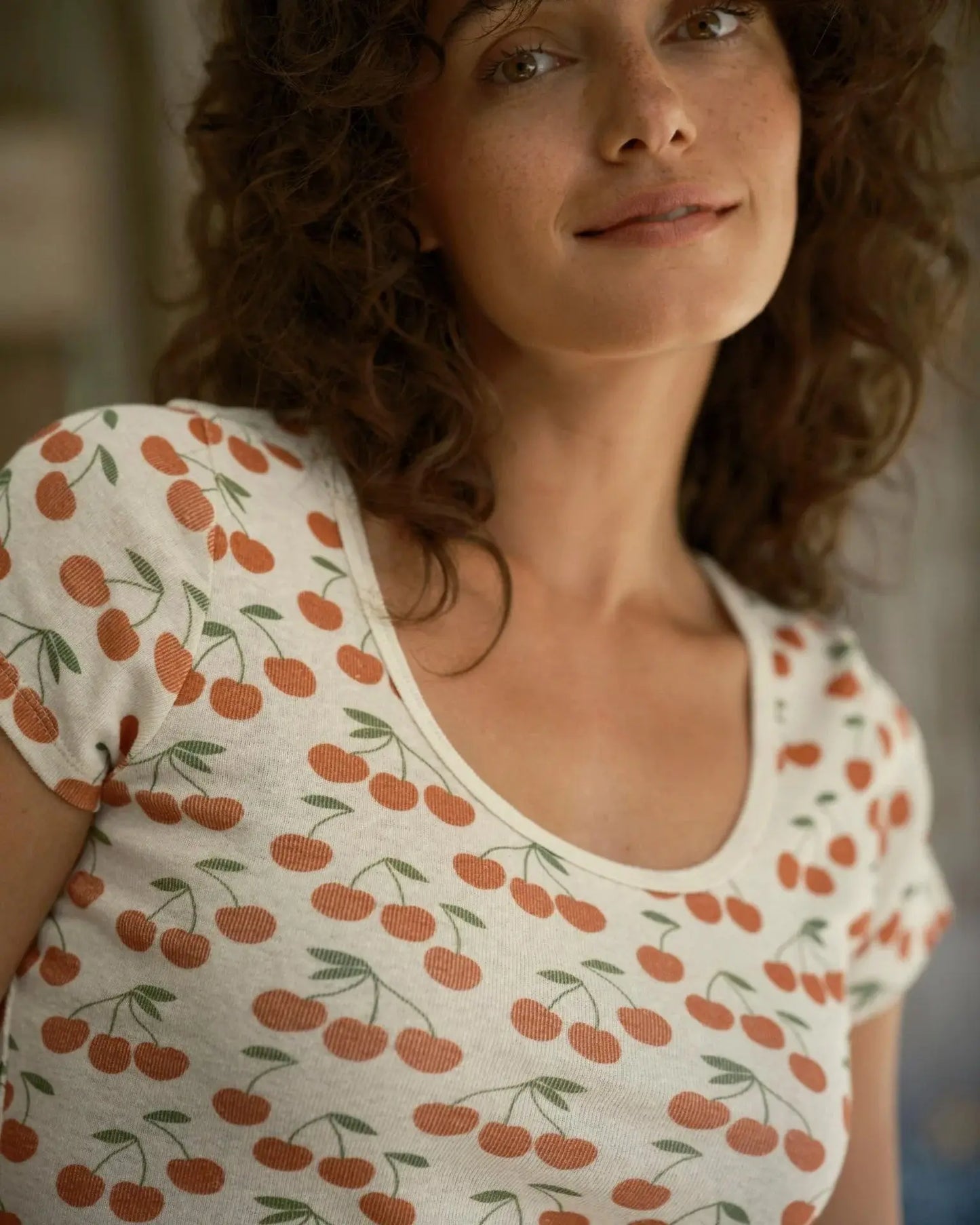 Scoop Ribsy Tee - Cherries Mollusk
