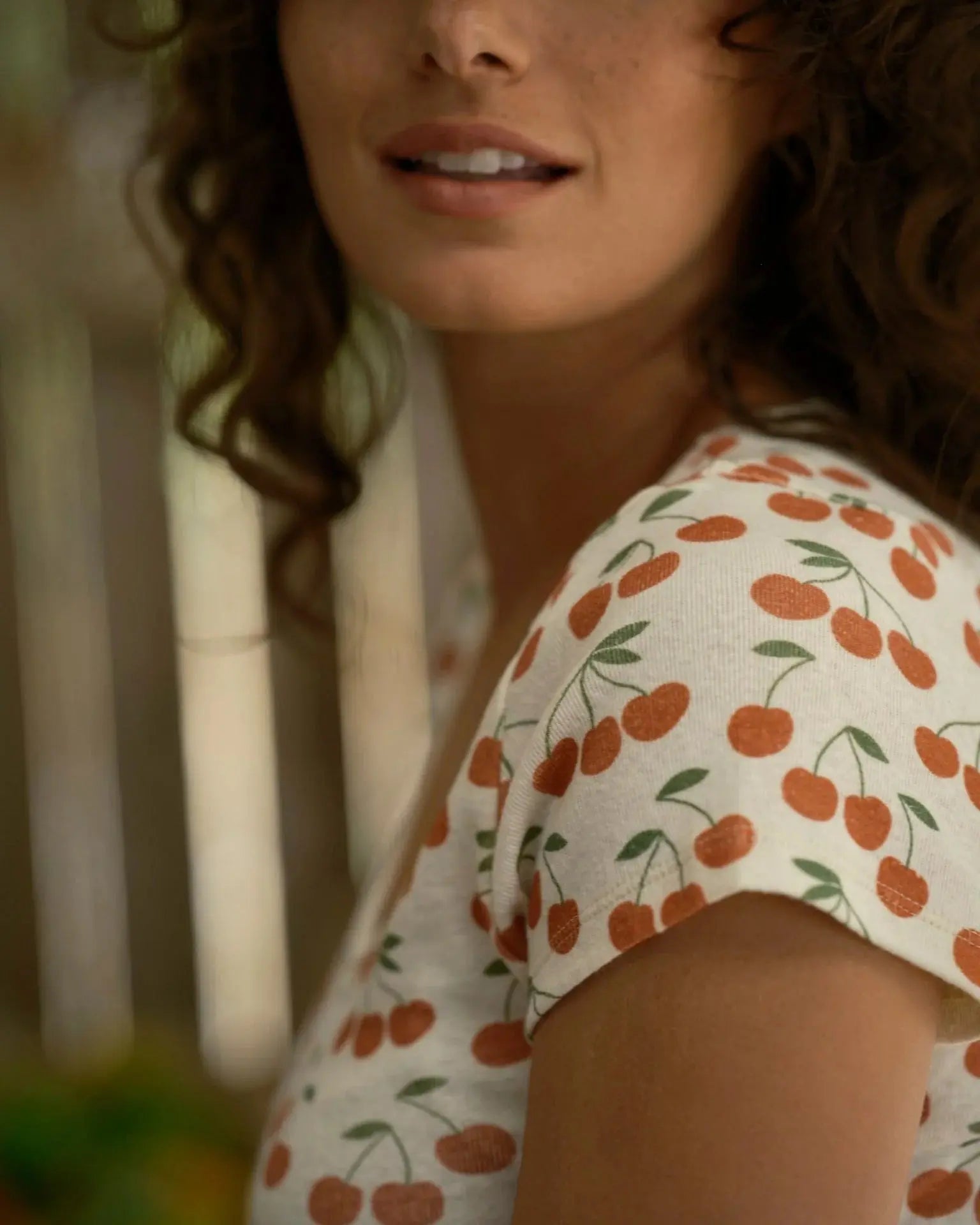 Scoop Ribsy Tee - Cherries Mollusk