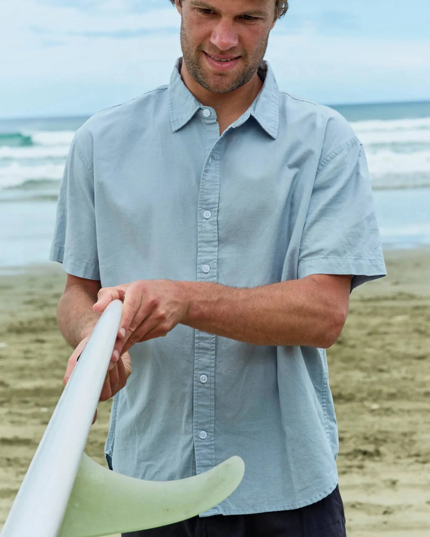 Summer Shirt - Jerry Blue