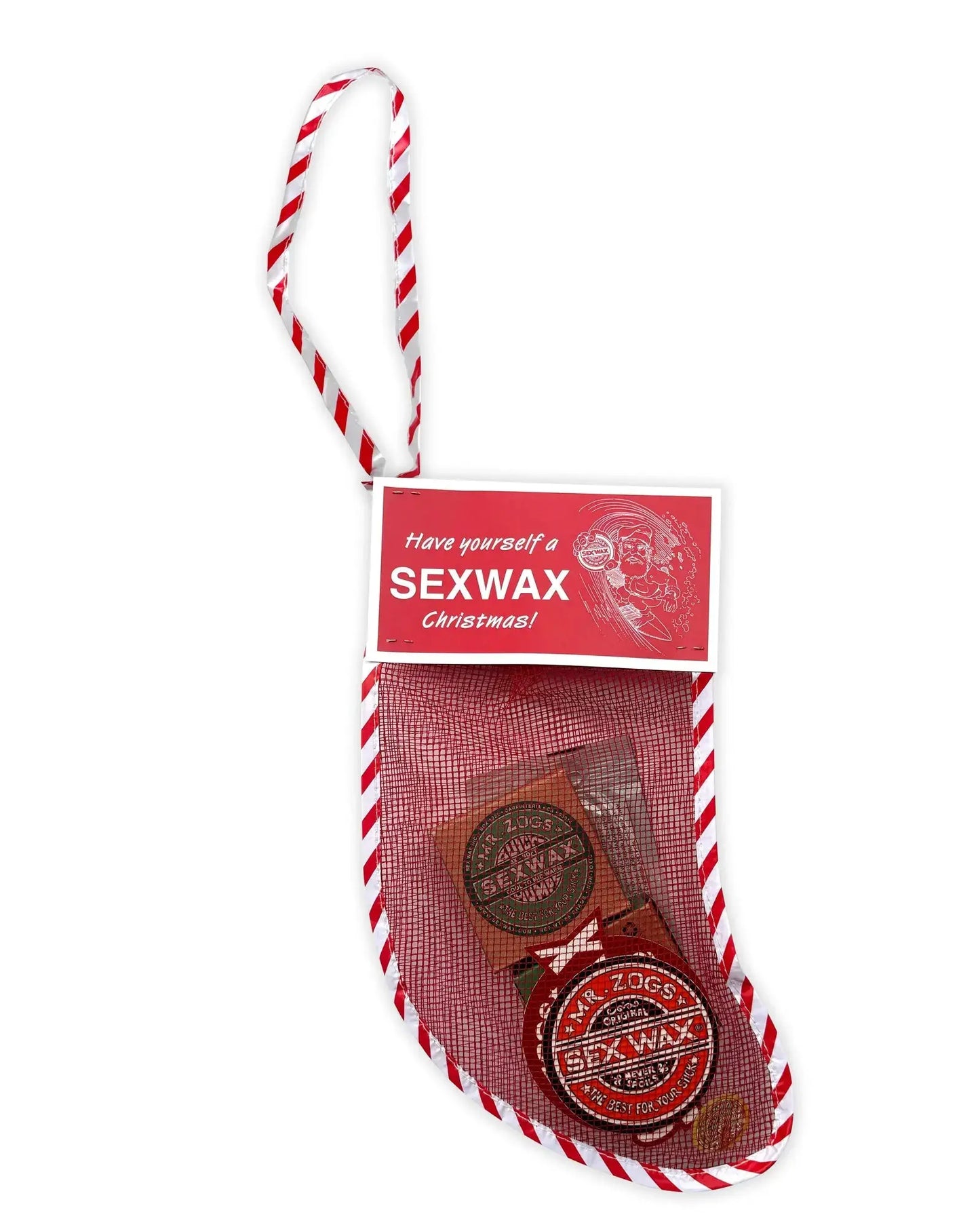 Xmas Sock Small 2x Sex Wax